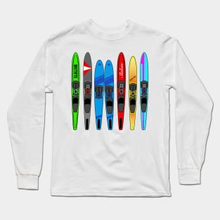 Rack of Water Skis Long Sleeve T-Shirt